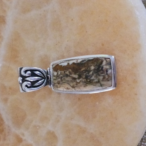 Barse Stone 925 Silver Pendant - Picture 2 of 9